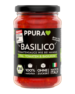 Sauce tomate au basilic PPURA