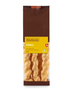 Flûtes mit Senfkörnern