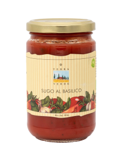 Sauce tomate bio au basilic
