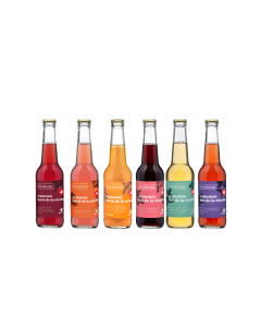 Fierté de la récolte assorti, carton à 24 bouteilles, 4  x 6 variantes CH à 275 ml