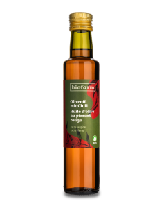 Huile d'olive au piment rouge