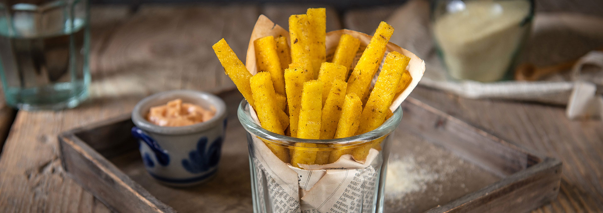 Frites de maïs