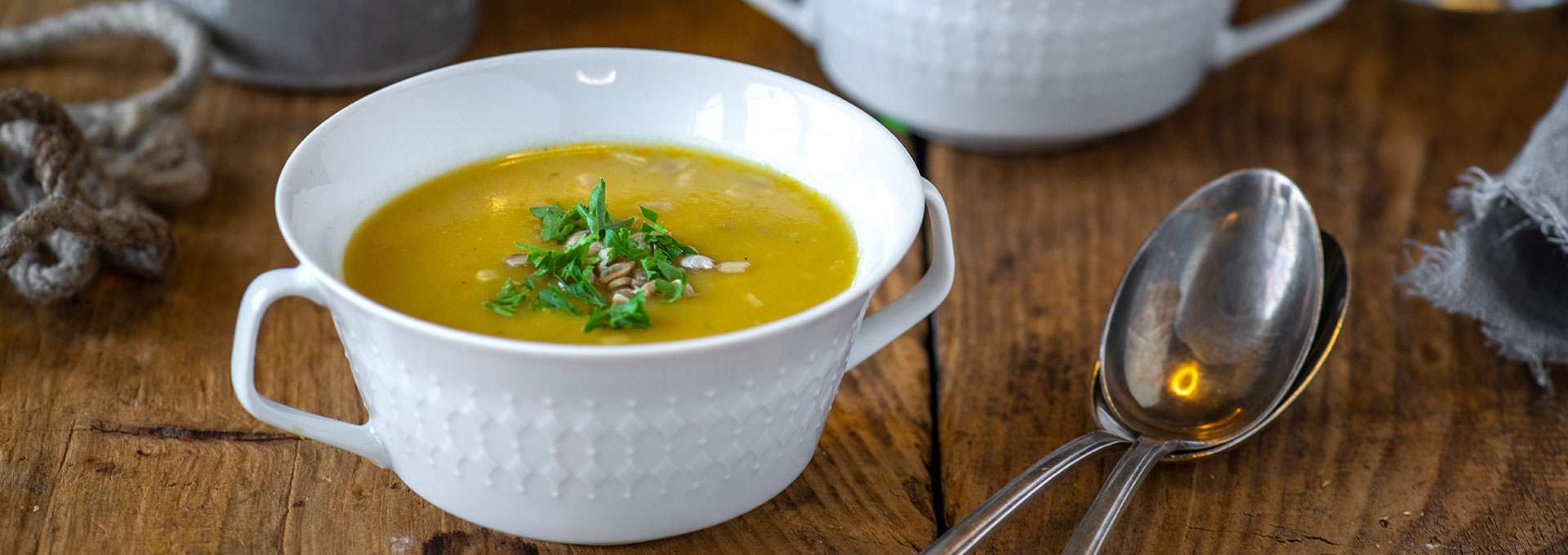 Soupe aux graines de tournesol